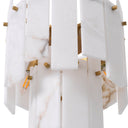 Alabaster Sheet Chandelier Acevedo