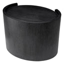 Oval Oak Nightstand Rosemberg