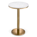White Marble Side Table Tavolara