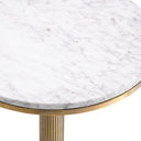 White Marble Side Table Tavolara