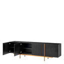 Charcoal Oak Dresser Bazilian