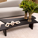 Rectangular Wood Coffee Table Hoffman