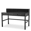 Dark Gray Oak Desk Otranto