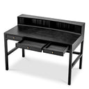 Dark Gray Oak Desk Otranto