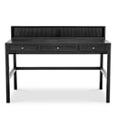 Dark Gray Oak Desk Otranto
