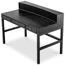 Dark Gray Oak Desk Otranto