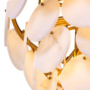 Tiered Alabaster Chandelier Clementina