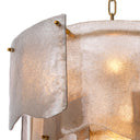 Tiered Glass Modern Chandelier Asinara