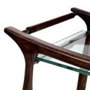 Brown Wooden Trolley Manzo