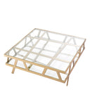 Gold Contemporary Coffee Table Billinghurst