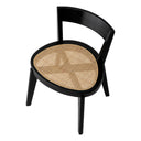 Black Wood Dining Chair Alvear