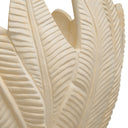 Outdoor Cream Leaf Planter Zanzibar