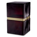 Black Glass Side Table Arturo