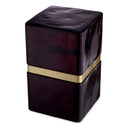 Black Glass Side Table Arturo