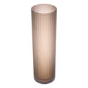 Brown Frosted Glass Vase Haight