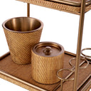 Natural Rattan Trolley Pescara