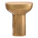 Brass Oval Side Table Cremona