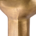 Brass Oval Side Table Cremona
