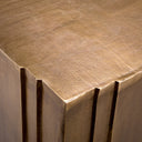 Brass Square Side Table Gubbio