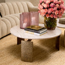 Round Marble Coffee Table Bodega