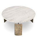 Round Marble Coffee Table Bodega