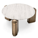 Beige Marble Coffee Table Albion
