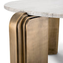 Beige Marble Coffee Table Albion