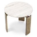 Round Marble Side Table Bodega