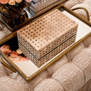 Vintage Brass Rectangular Tray Salvi