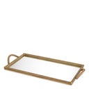 Vintage Brass Rectangular Tray Salvi