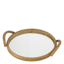 Vintage Brass Round Tray Salvi
