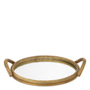Vintage Brass Round Tray Salvi