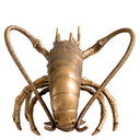 Brass Sculpture Deco Lobster