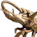 Brass Sculpture Deco Lobster