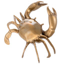 Brass Deco Object Crab