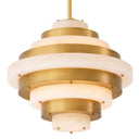 Alabaster Tiered Chandelier Lazzari