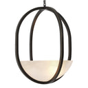 Bronze-Framed Chandelier Scapa