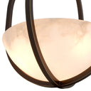 Bronze-Framed Chandelier Scapa