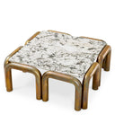 Brass Leg Coffee Table Sunwood