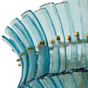 Glass Tiered Chandelier Toscano