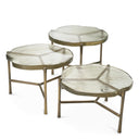 Frosted Glass Coffee Table (3) Baldovini
