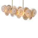 Champagne Disk Chandelier Hyde