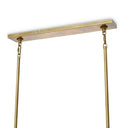 Champagne Disk Chandelier Hyde