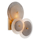 Champagne Disk Wall Lamp Hyde