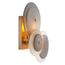 Champagne Disk Wall Lamp Hyde