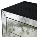 Antique Mirror Glass Nightstand Bogart