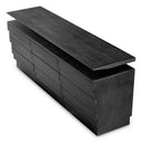 Dark Gray Wooden Dresser Quintino