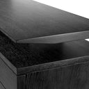 Dark Gray Wooden Dresser Quintino