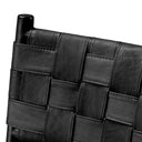 Woven Leather Dining Chair Tiberio