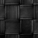 Woven Leather Dining Armchair Tiberio